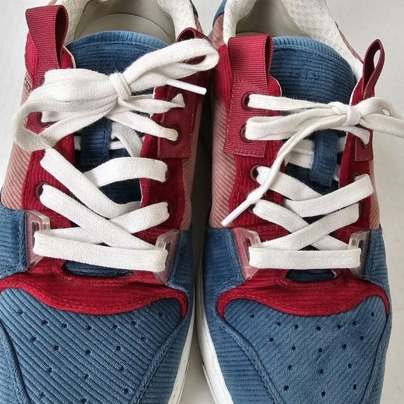 GIVENCHY WING Multicolor Cord Velvet Sneakers Size 39 - Picture 4 of 16